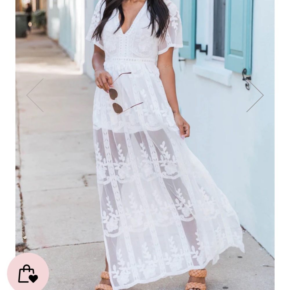 Pink lily boutique dress!